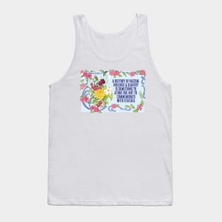 Feminist PSA: Tear Down Racist Statues Tank Top